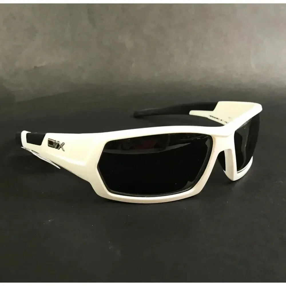 DVX by Wiley X Sunglasses NEXT ZW89582 White Z87 Frames w Black Polarized Lenses